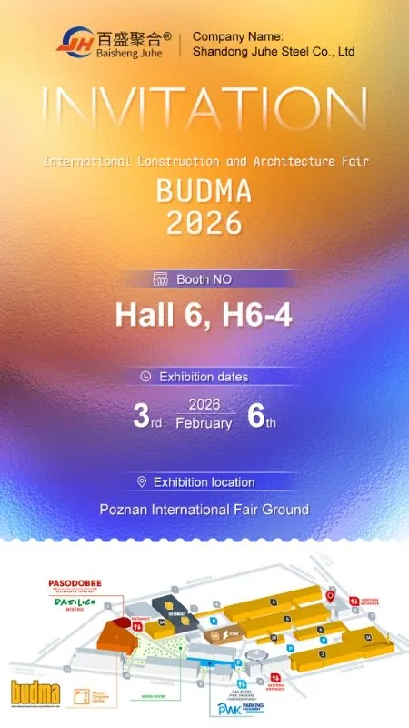 Meet Juhe Steel in Poland BUDMA